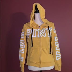 Pink Victoria’s Secret Side Buckle Hoodie XS